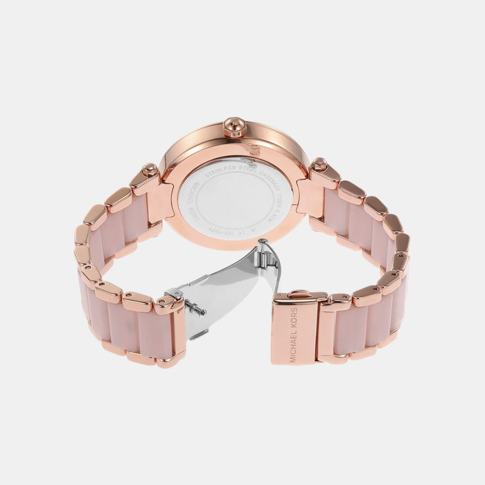 Michael Kors Round Quartz Analog Women watch