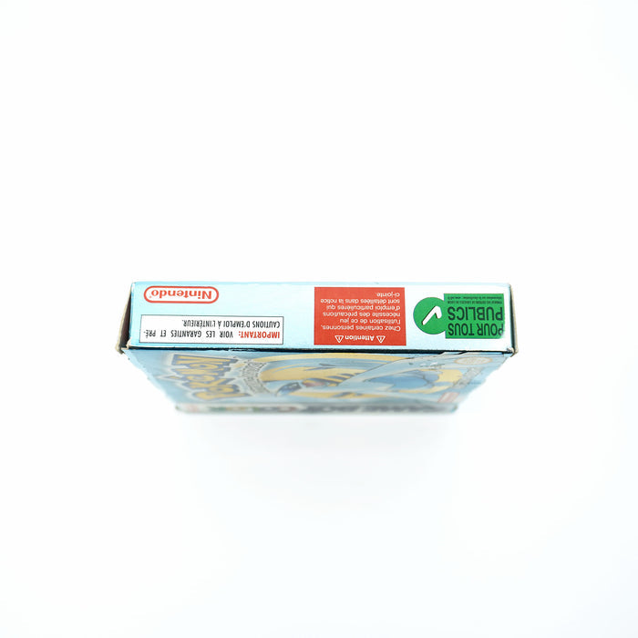Pokémon Silber Spiel für Game Boy Color in Originalverpackung auf Französisch - Seitenansicht rechts
