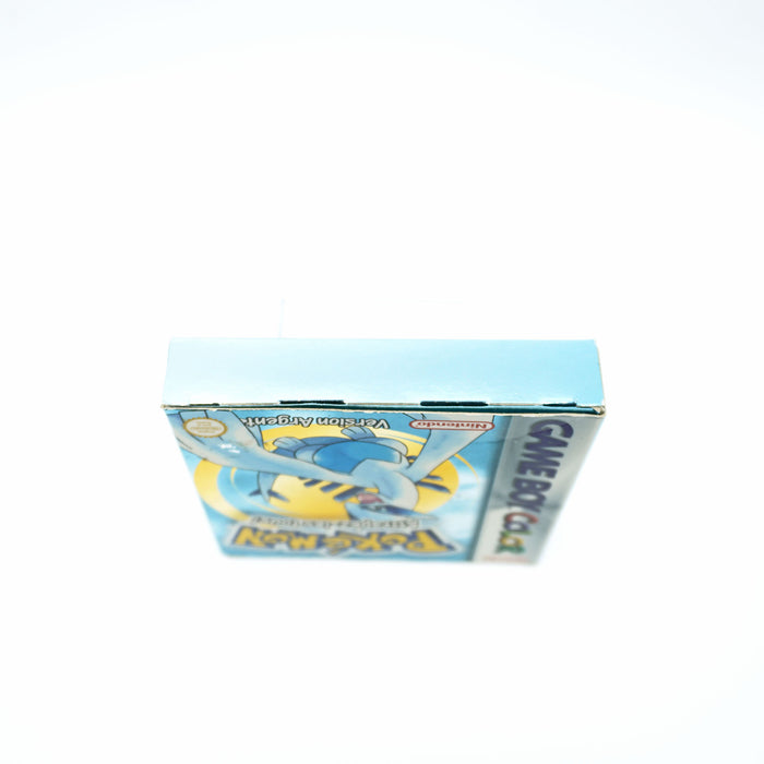 Pokémon Silber Spiel für Game Boy Color in Originalverpackung auf Französisch - Unterseite