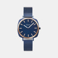 Punkter Lille Ocean Women Quartz Blue Dial Analog Mesh Watch V296LXSLML