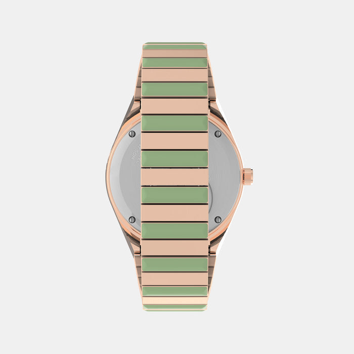 Timex Stainless Steel Round watch