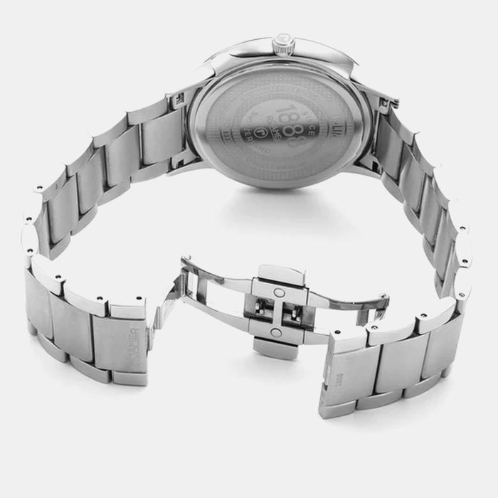 R-Line Men Quartz Blue Dial Analog Stainless Steel Watch 718833 41 05 20