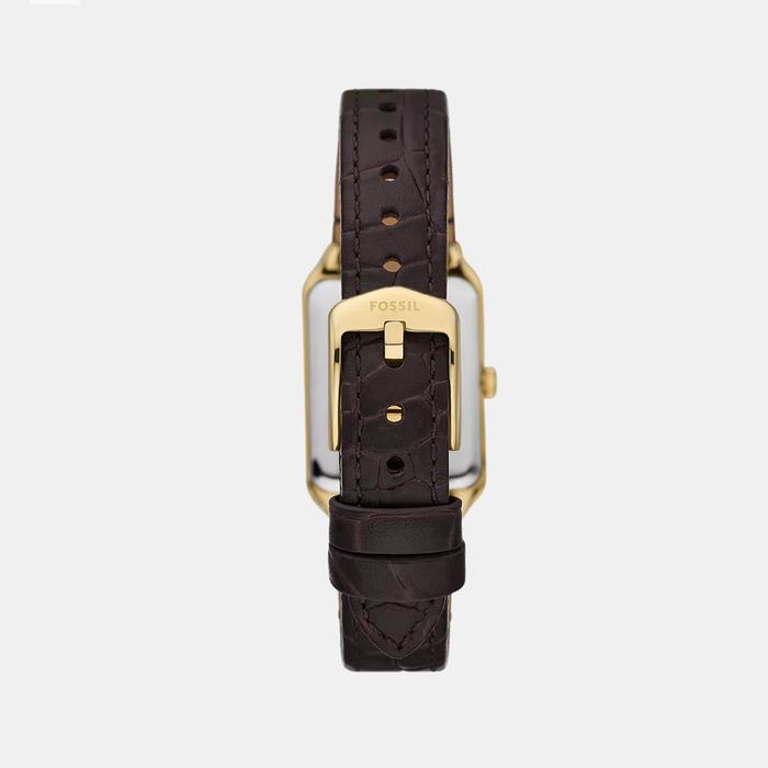 Raquel Women Quartz Brown Dial Analog Leather Watch ES5367