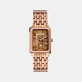 Raquel Women Quartz Brown Dial Analog Stainless Steel Watch ES5323