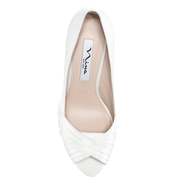 RHIYANA-IVORY SATIN