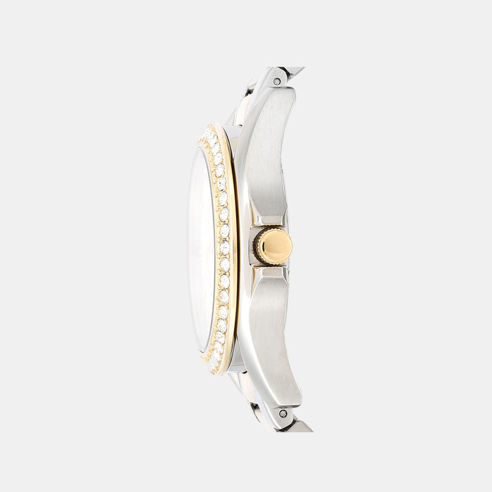 Fossil Women Round Silver watch