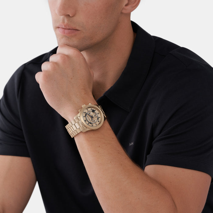 Michael Kors Round Quartz Chronograph Men watch