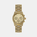 Michael Kors Round Gold Chronograph watch