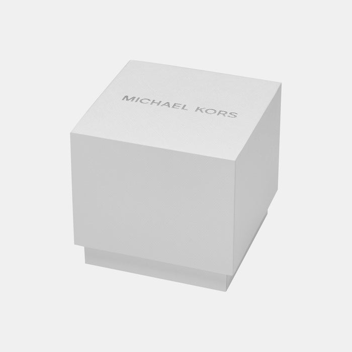 Runway Women Quartz Rose Gold Dial Chronograph Stainless Steel Watch MK7327