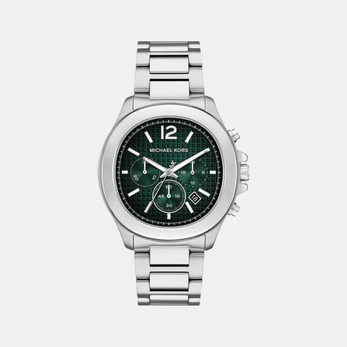 Sage Men Quartz Green Dial Chronograph Stainless Steel Watch MK9191
