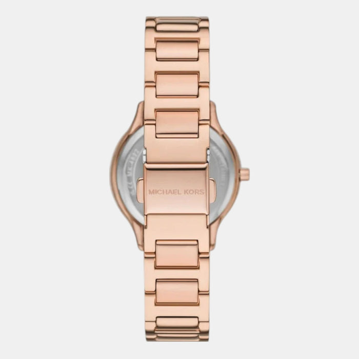 Sage Women Quartz Mother of Pearl Dial Analog Stainless Steel Watch MK4823