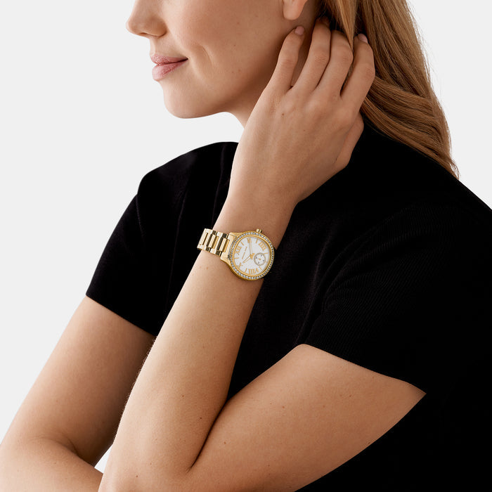 Michael Kors Round Quartz Analog Women watch
