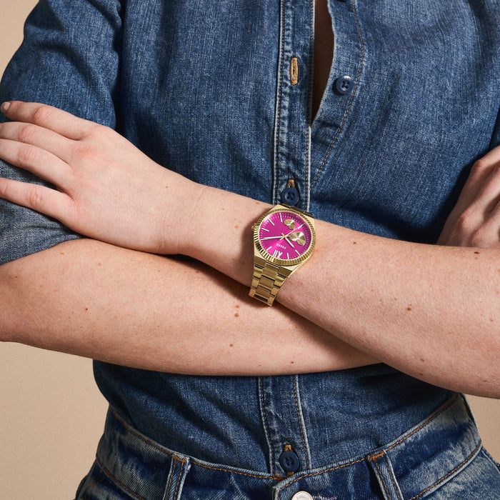 Fossil Stainless Steel Round watch
