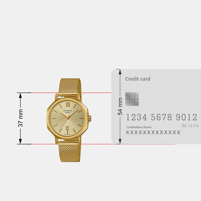 Casio Octagon Quartz Analog Women watch