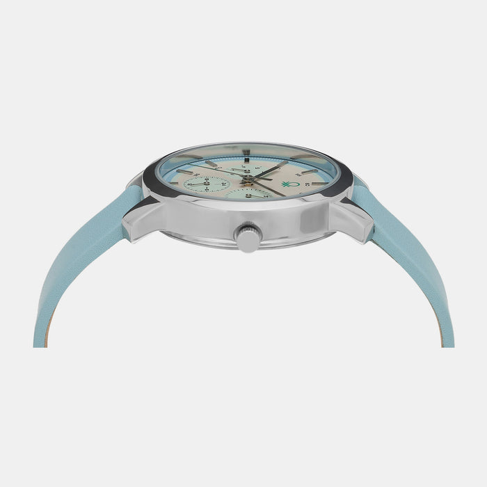UCB Leather Blue watch