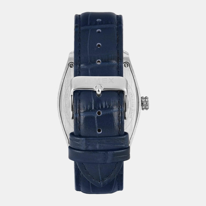 Signio Men Automatic Blue Dial Analog Leather Watch TWEG25900