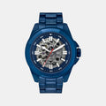 Signio Men Automatic Blue Dial Analog Stainless Steel Watch TWEG24104