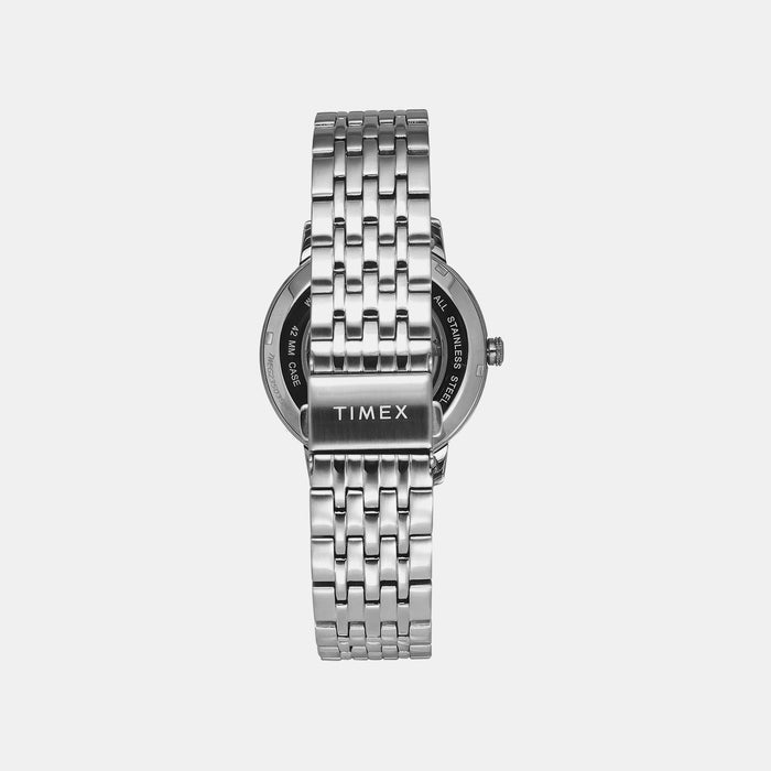 Signio Men Automatic Green Dial Analog Stainless Steel Watch TWEG23502