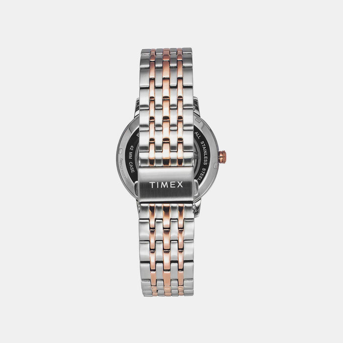 Signio Men Automatic Silver Dial Analog Stainless Steel Watch TWEG23503