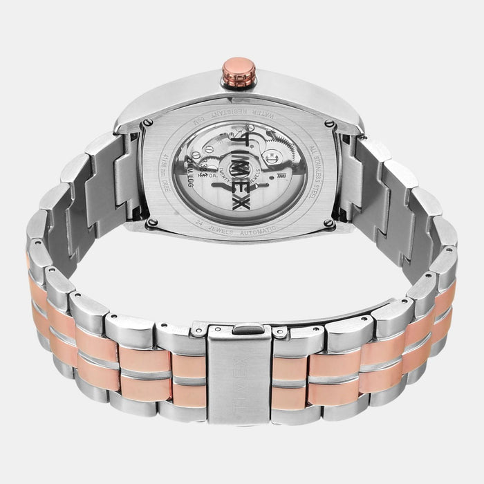 Signio Men Automatic Silver Dial Analog Stainless Steel Watch TWEG25903