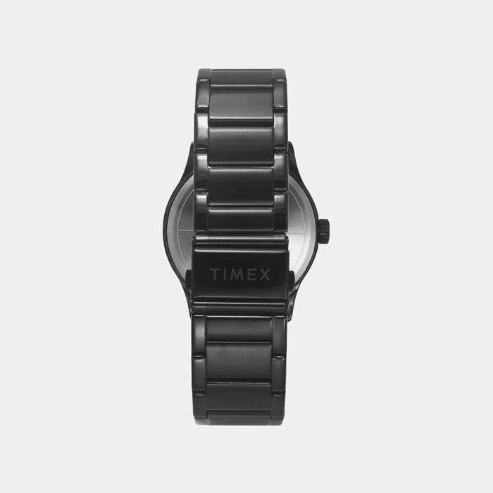 Signio Men Quartz Black Dial Multi-Function Stainless Steel Watch TW0TG7630