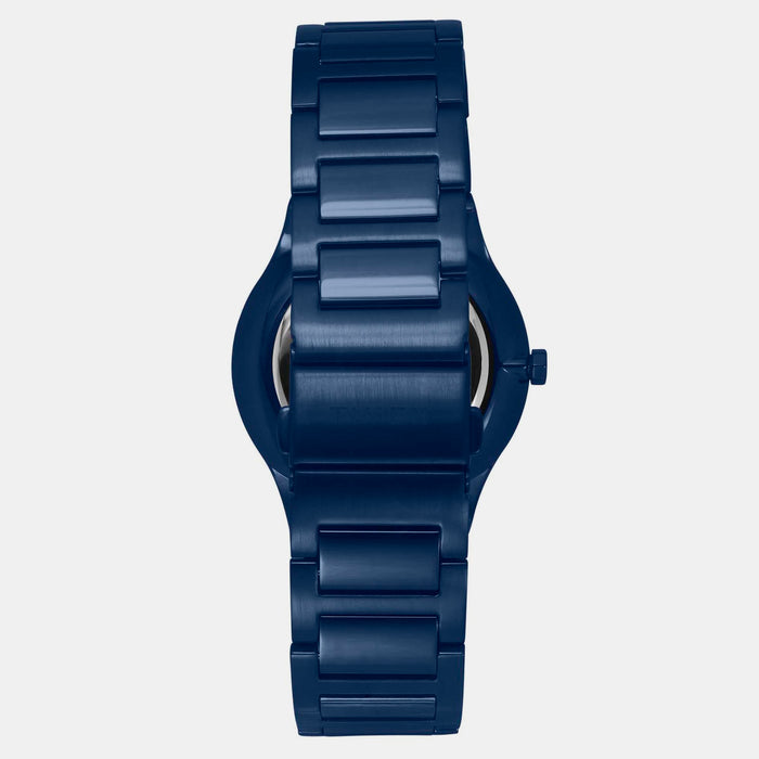Timex Men Round Blue watch