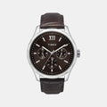 Signio Men Quartz Brown Dial Multi-Function Leather Watch TW0TG7633