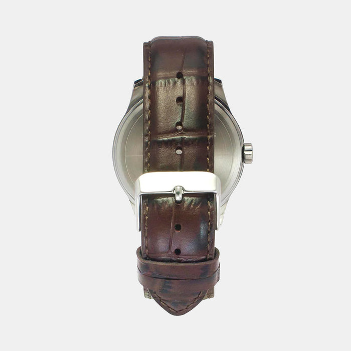 Timex Leather Brown watch
