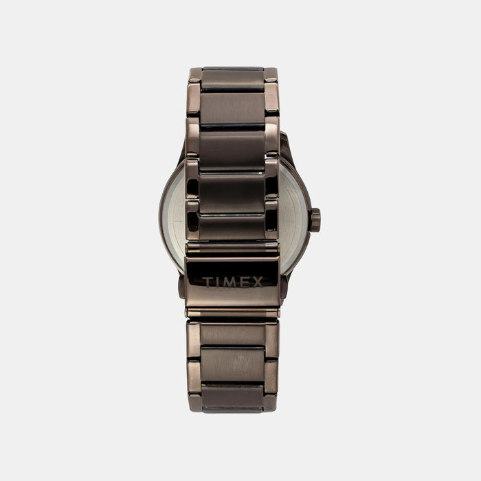 Signio Men Quartz Brown Dial Multi-Function Stainless Steel Watch TW0TG7636