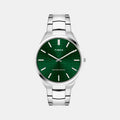 Signio Men Quartz Green Dial Analog Stainless Steel Watch TWEG25800