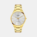 Signio Men Quartz Silver Dial Analog Stainless Steel Watch TWEG25801