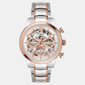 Signio Men Quartz Silver Dial Multi-Function Stainless Steel Watch TWEG20205
