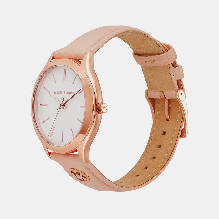 Michael Kors Women Round White watch