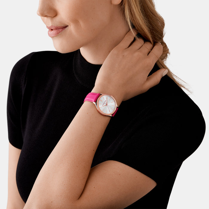 Michael Kors Round Quartz Analog Women watch