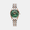 Soleure Women Quartz Mother Of Pearl Dial Analog Stainless Steel Watch 547857 49 75 50