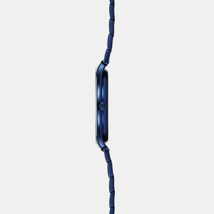 Obaku Women Round Blue watch