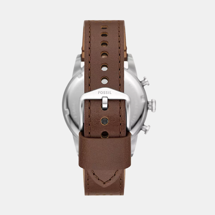Fossil Men Round Cream watch