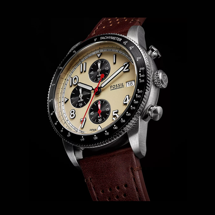 Fossil Stainless Steel Round watch