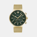 Storm Chrono Men Quartz Green Dial Analog Stainless Steel Watch V180GCGEMG