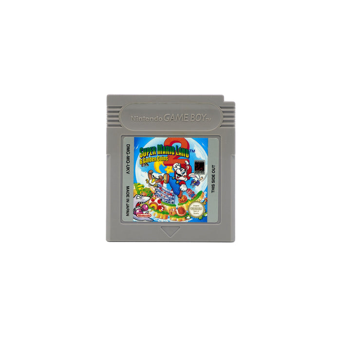 Super Mario Land 2 Spiel für GB PAL/US-Version in gutem Zustand - Produktfoto Modul Vorderseite