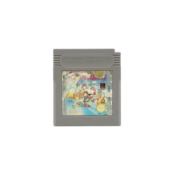 Super Mario Land Spiel für GB in sehr stark gebrauchtem Zustand - Produktfoto Modul Vorderseite