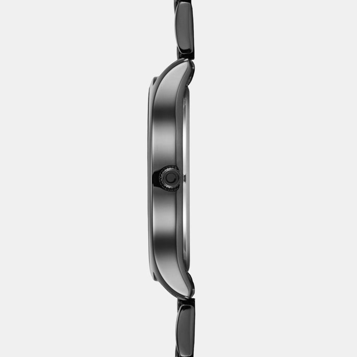 Obaku Men Round Black watch