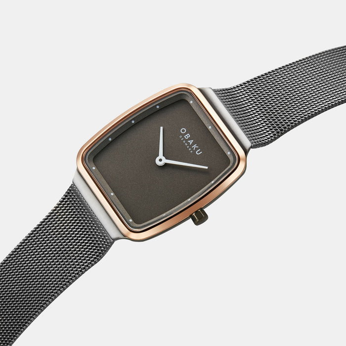 Obaku 35 mm Rectangular Quartz watch