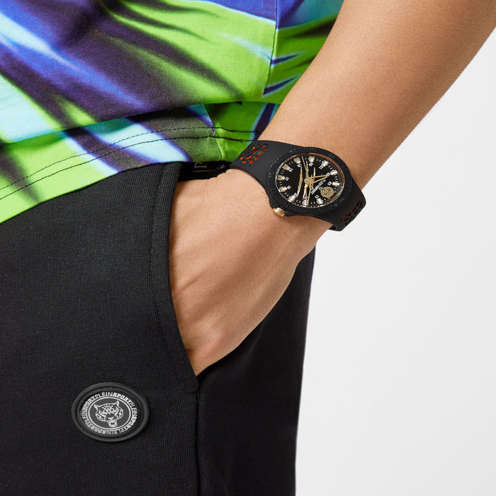 Plein Sports Plastic Round watch