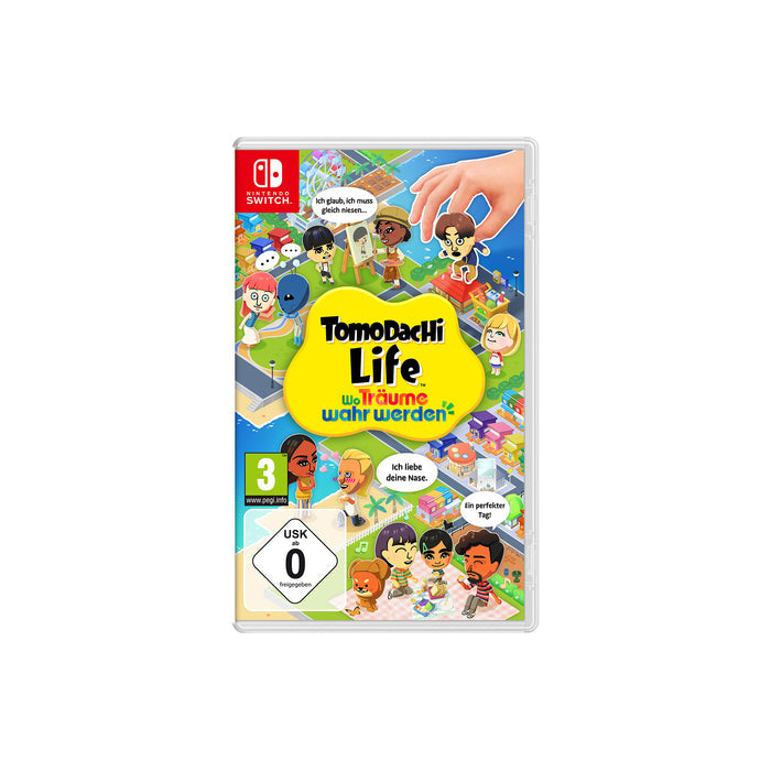 Tomodachi Life wo Träume wahr werden für Nintendo Switch in Originalverpackung - Vorderseite