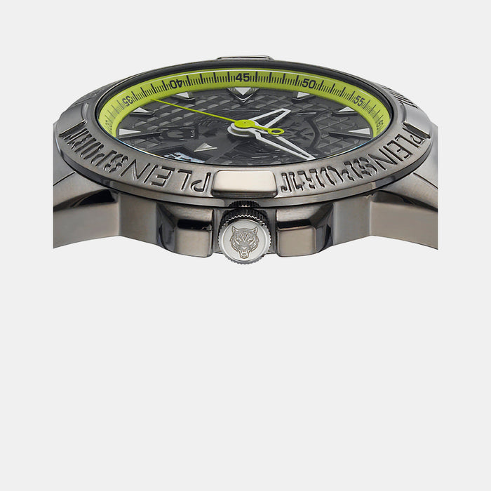 Plein Sports Men Round Black watch
