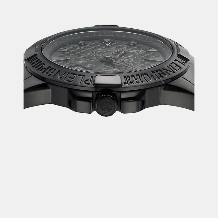 Plein Sports Men Round Black watch
