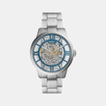 TOWNSMAN Men Automatic Blue Dial Analog Stainless Steel Watch ME3260