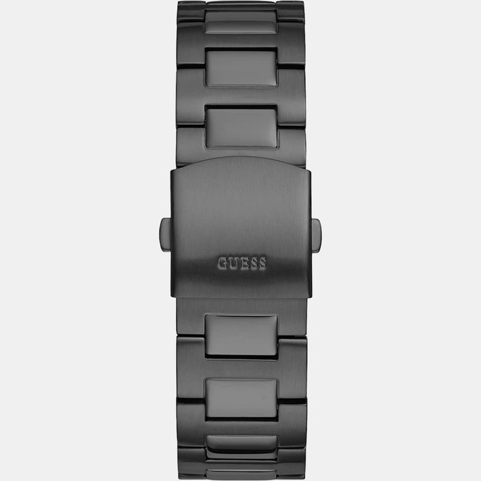 Guess Men Round Black watch