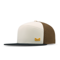 The front, angled view of the melin Trenches Icon Hydro  Horizon Fit in  Yellow Jacket